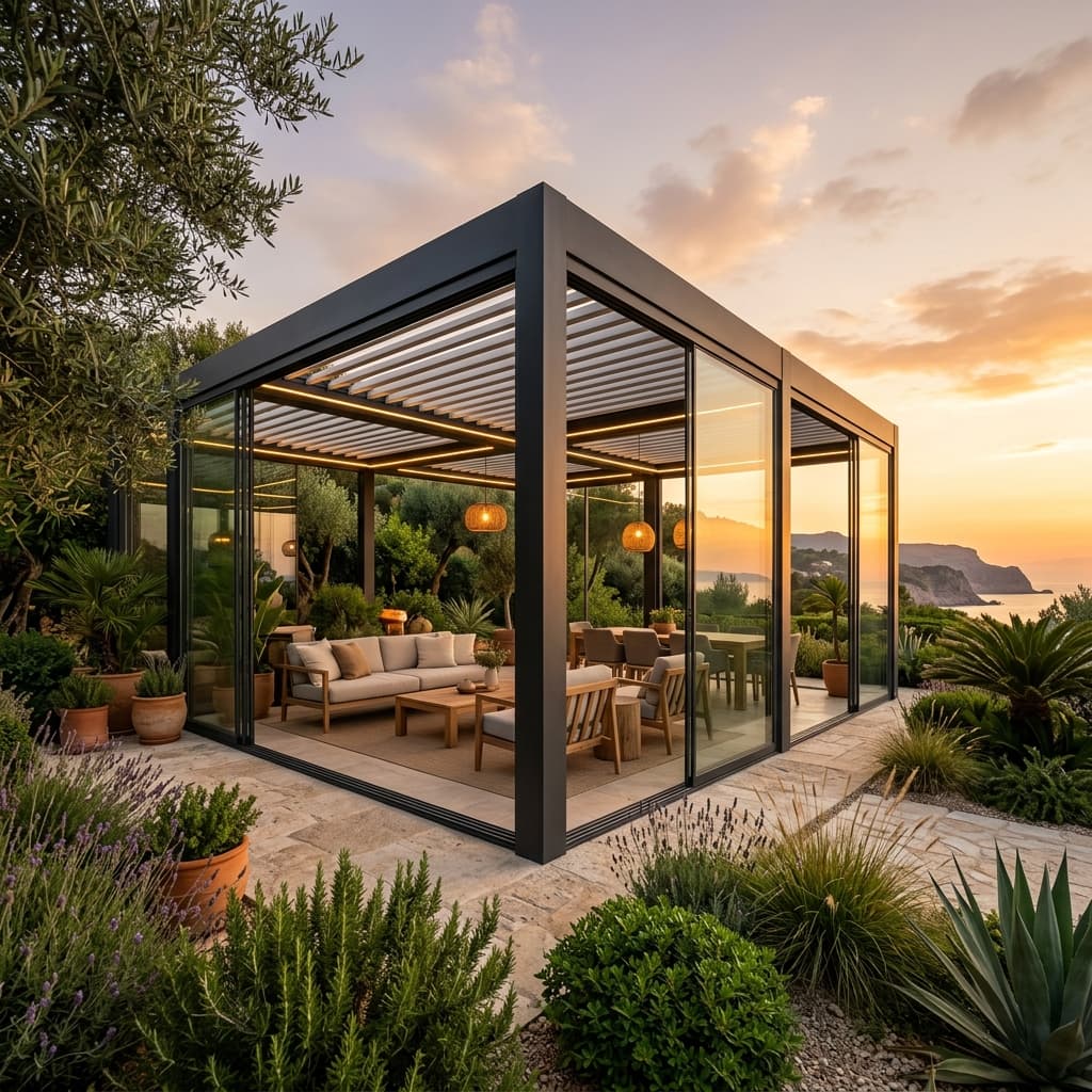 Bioklimatik Pergola Uygulaması 2