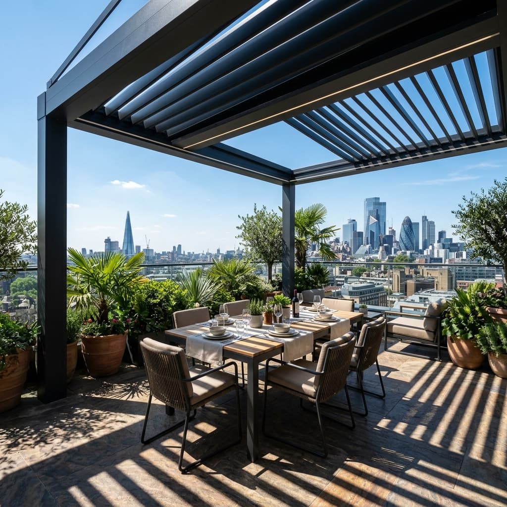 Bioklimatik Pergola Uygulaması 3
