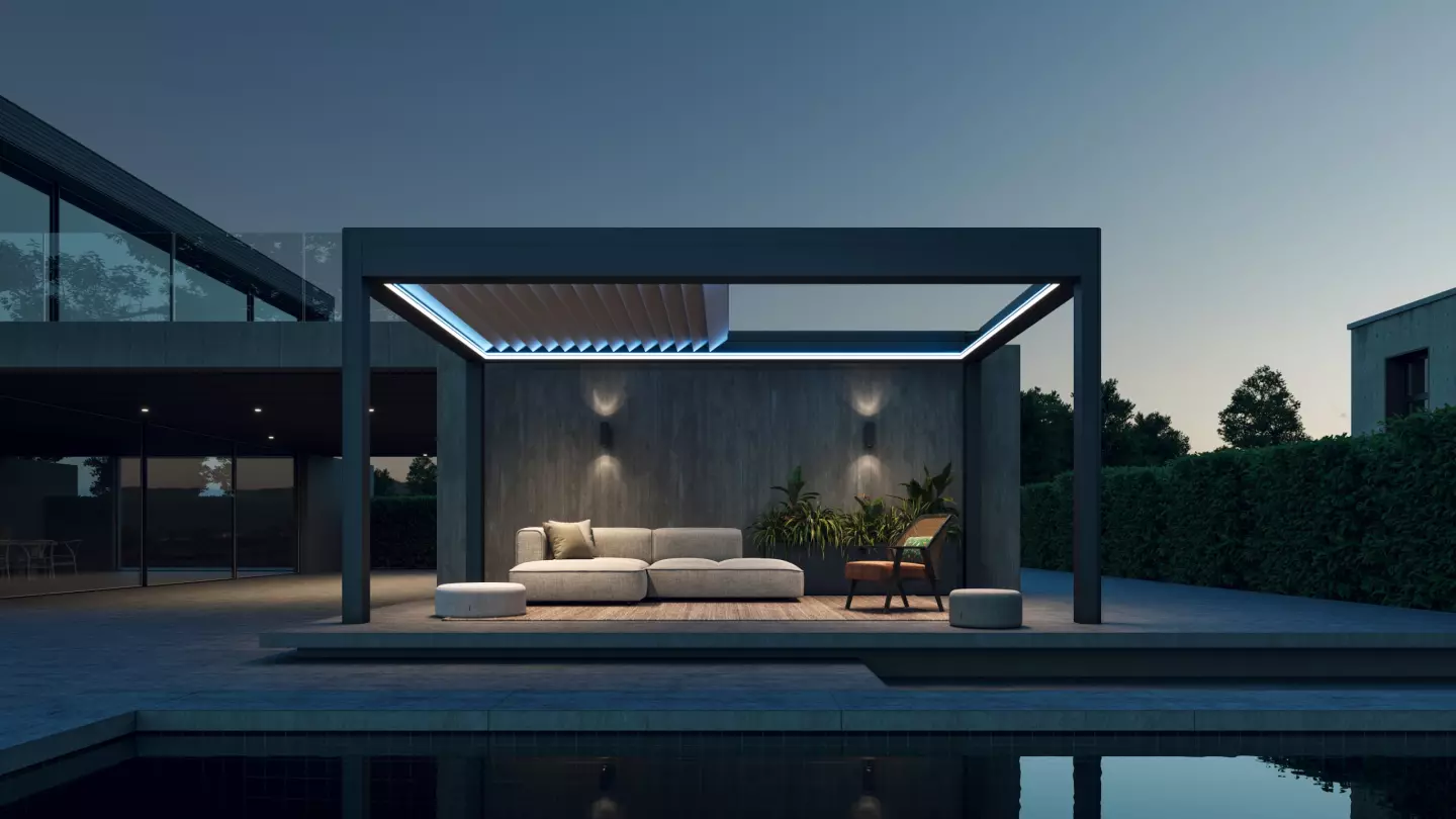 Bioklimatik Pergola Görseli