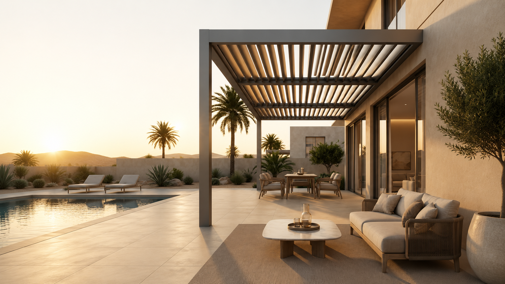 Bioklimatik Pergola Görseli